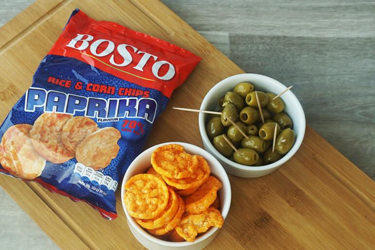 Bosto- blog chips met olijven