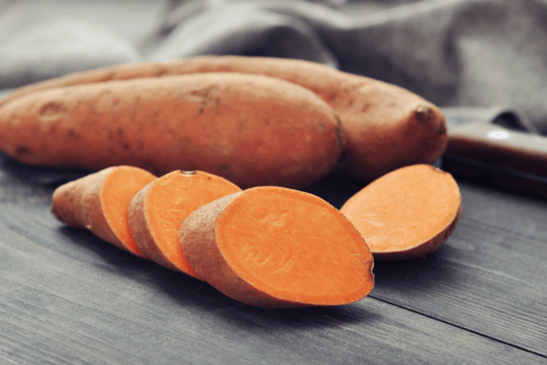 Bosto - patate douce, zoete aardappel, recette, préparation patate douce